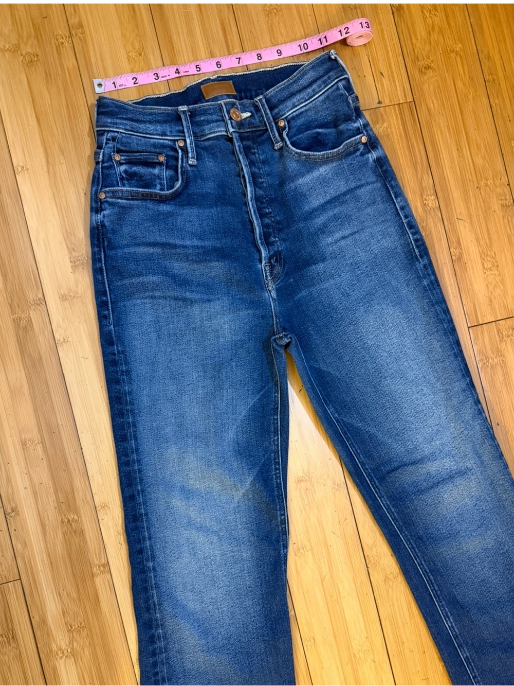 MOTHER The Tripper Ankle Fray Change Is In The Air Size 25 - Picture 14 of 16